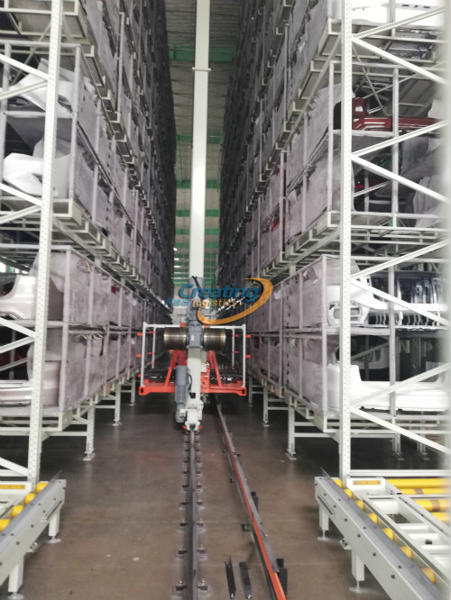 智能倉儲系統實拍照